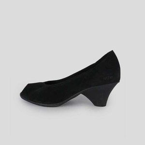 Arche Black Suede Pumps